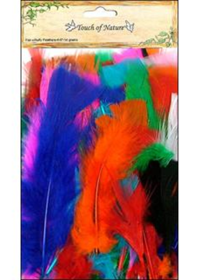 Midwest Design Feathers Turkey Flats 14 Gram Assorted Bright Colors