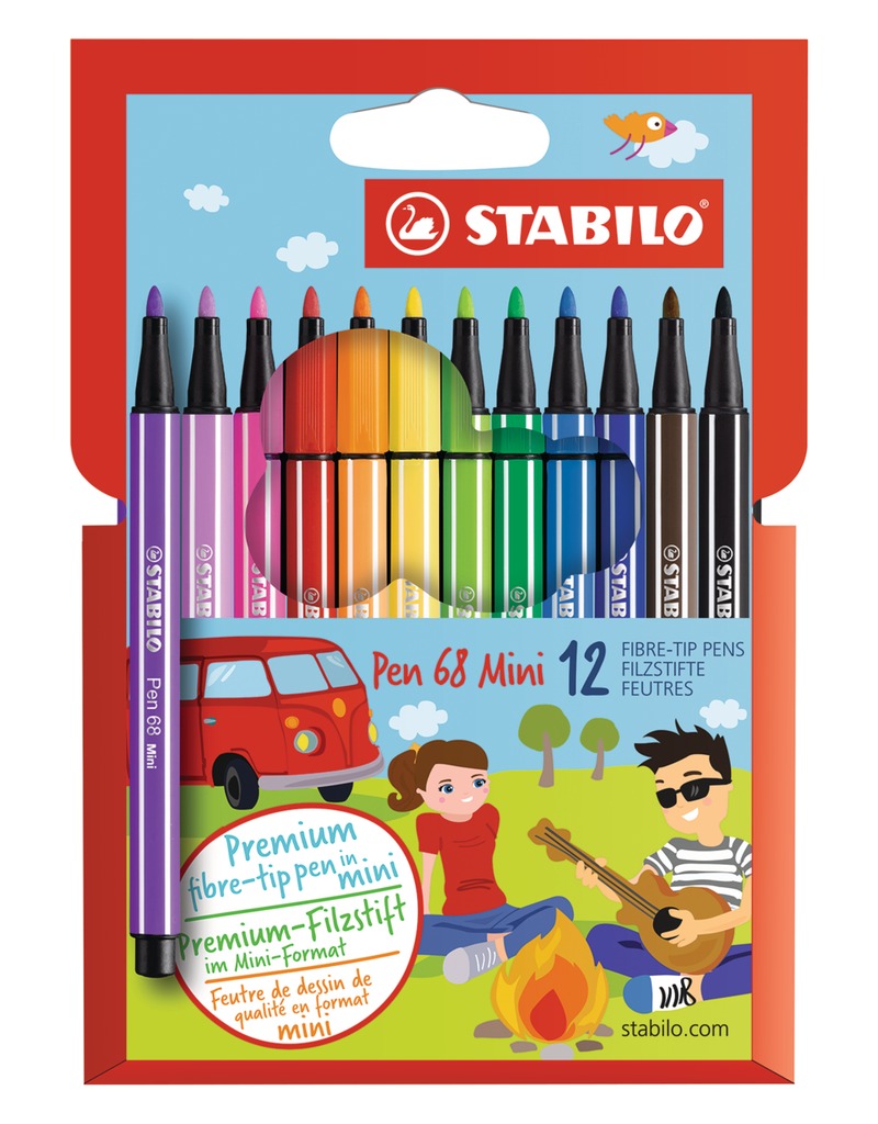 Stabilo Stabilo Pen 68 Mini Set Of 12