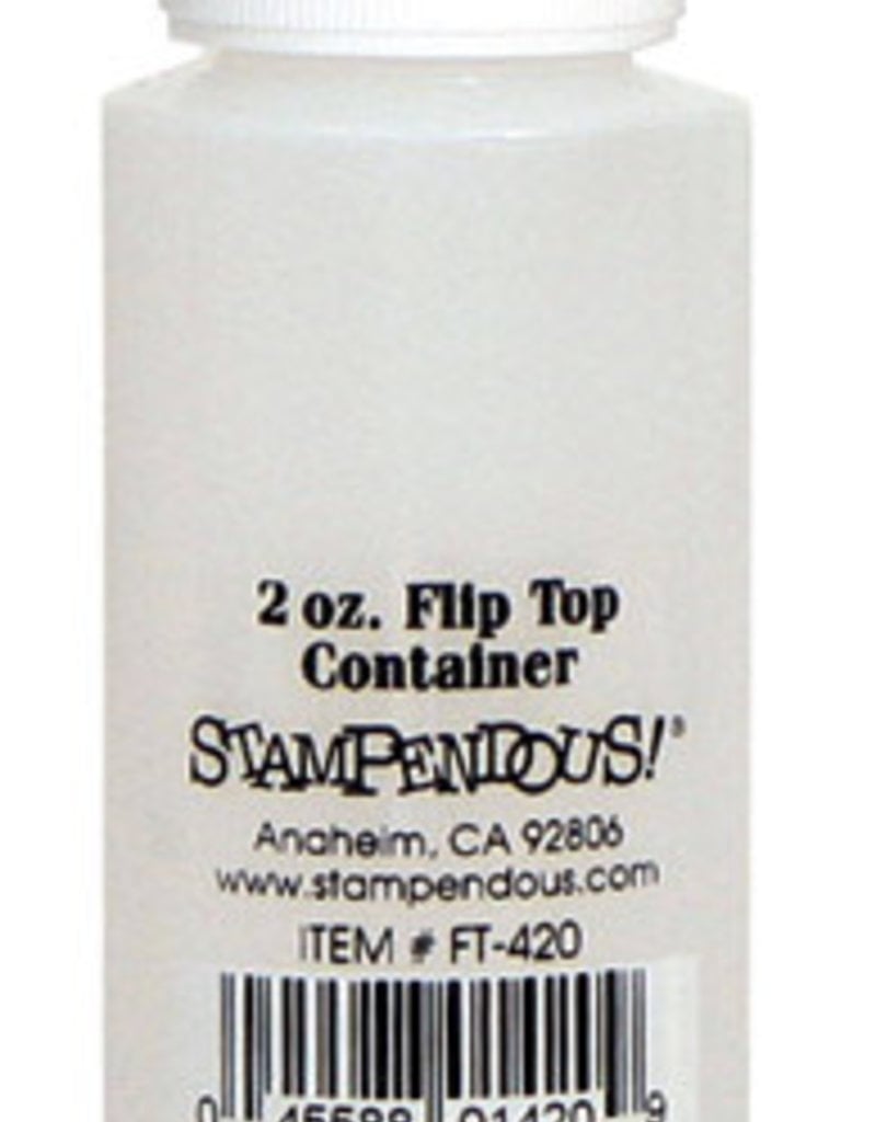 Stampendous/Mark Enterprises Empty Flip Top Bottle 2 Ounce