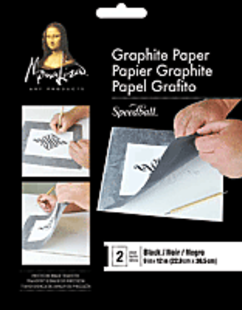Mona Lisa Black Graphite Paper 9 X 12