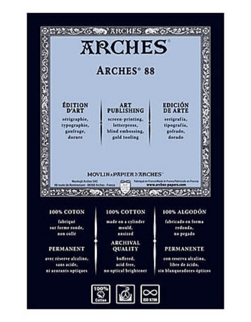 Arches Arches 88 Silkscreen Sheets 22 X 30 White