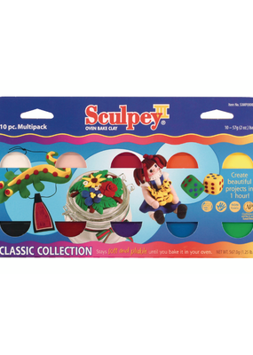 Sculpey Sculpey III Set Assorted Basic Colors 10 Piece Pack