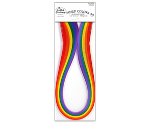 Quilled Creations Quilled Creations Paper 1 4 Inch Rainbow 100 Piece Collage