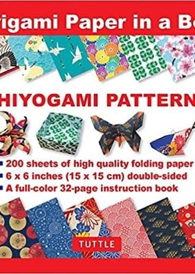 Tuttle Publishing Origami Paper In a Box Chiyogami Patterns