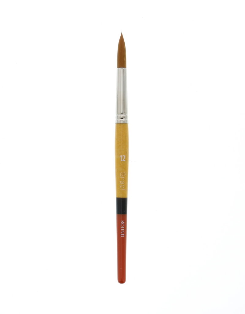 Princeton Art & Brush Co Snap Gold Taklon Brushes Round -