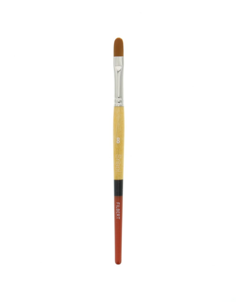 Princeton Art & Brush Co Snap Gold Taklon Brushes Filberts -