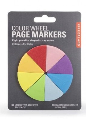 Kikkerland Color Wheel Page Markers