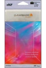Clear Bags Clear Bags 3" x 5" 25 Piece Pack