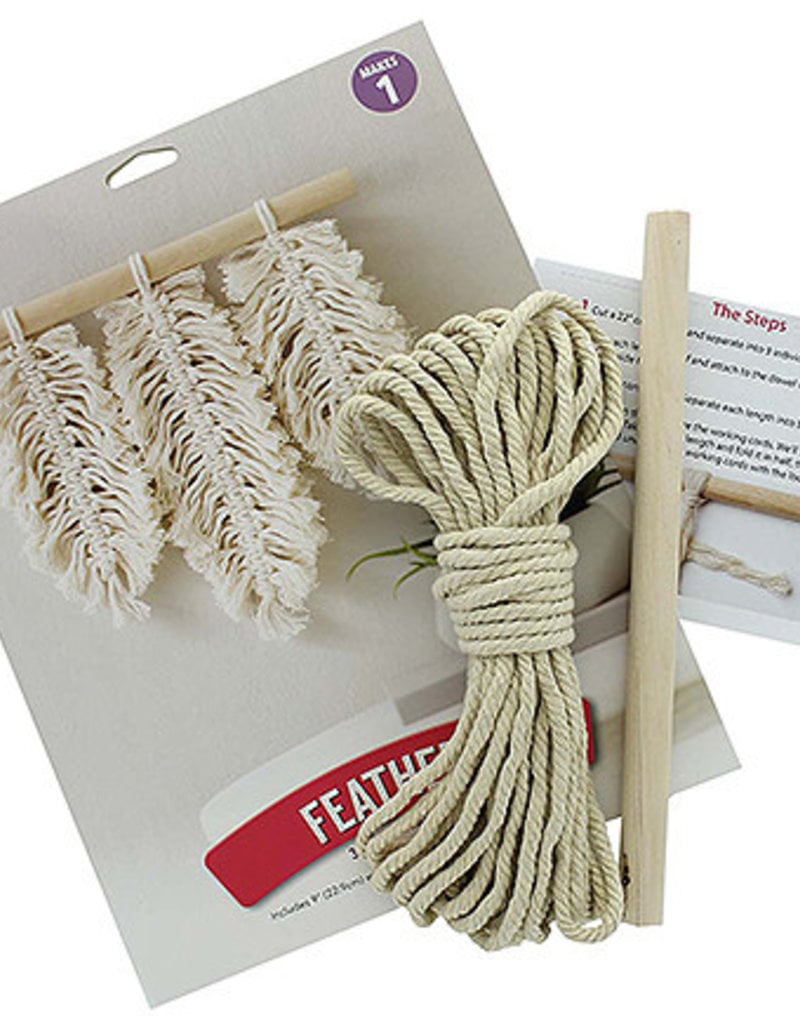 Macrame Feathers Kit - collage