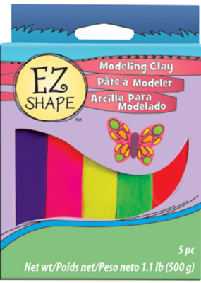 Sculpey EZ Shape Clay Bright 5 Pack