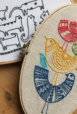 Budgie Goods Embroidery Kit Birds
