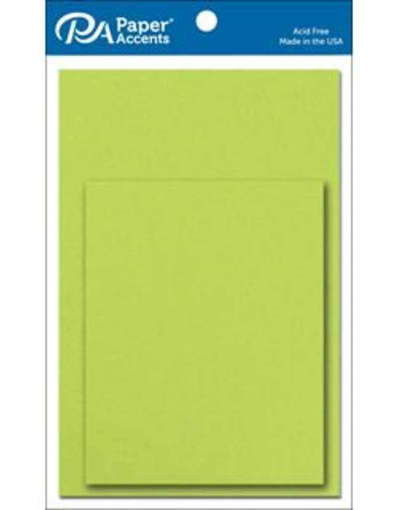 Paper Accents A2 Colored Cards and Envelopes 4.25 x 5.5  Set of 10