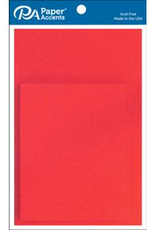 Paper Accents A2 Colored Cards and Envelopes 4.25 x 5.5  Set of 10