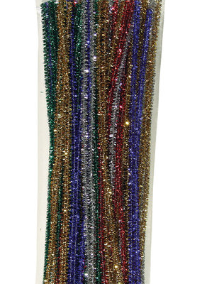Creativity Street Chenille Stems Sparkly Assorted Colors