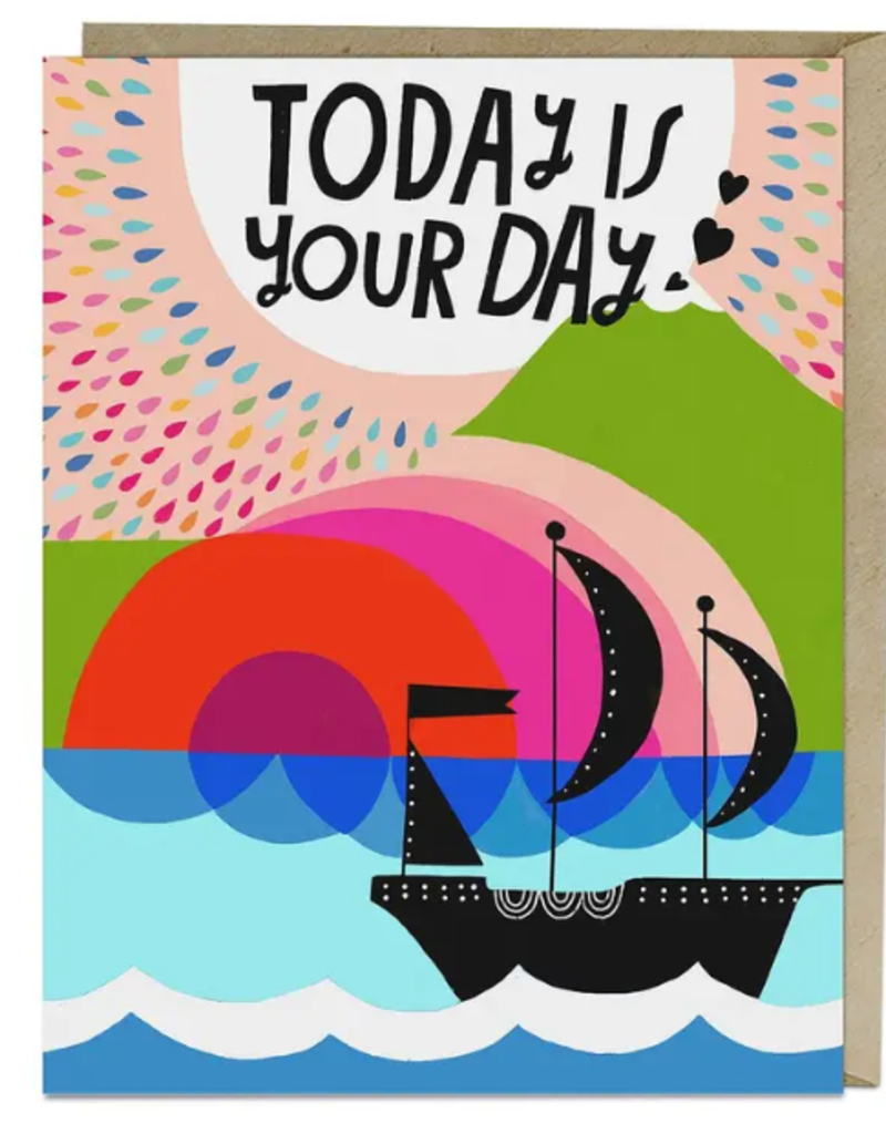 Lisa Congdon Card Today is Your Day