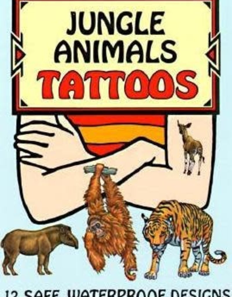 Dover Dover Critter Tattoo Books
