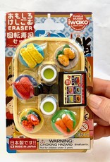 Sushi Go Round Eraser Set