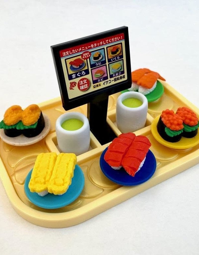 Sushi Go Round Eraser Set