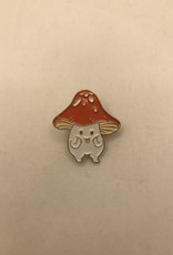 collage Enamel Pin Mushroom