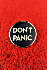 Langyabang Enamel Pin Don't Panic