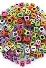 Leisure Arts Alphabet Beads Assorted Colors