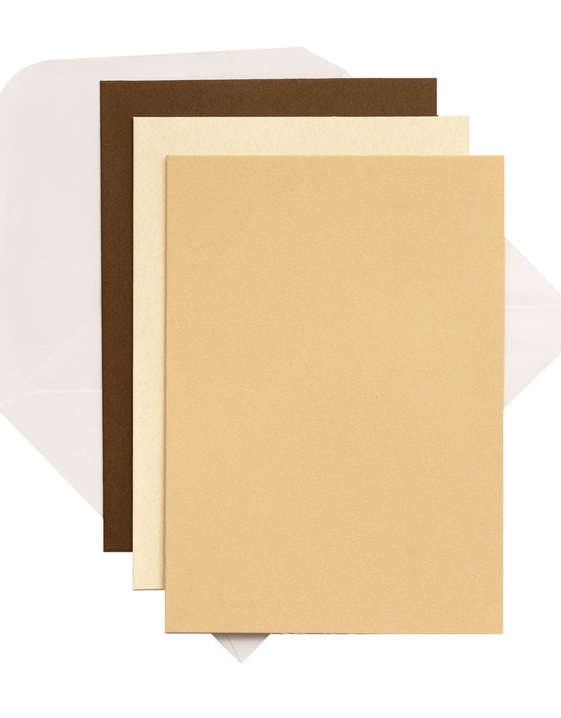 Bazzill A7 Card & Envelope 6 Packs