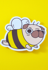 Noristudio Vinyl Sticker Pug Bee