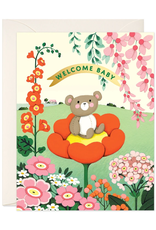 joo joo paper Card Teddy Bear Baby