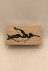 collage Stamp Penguin