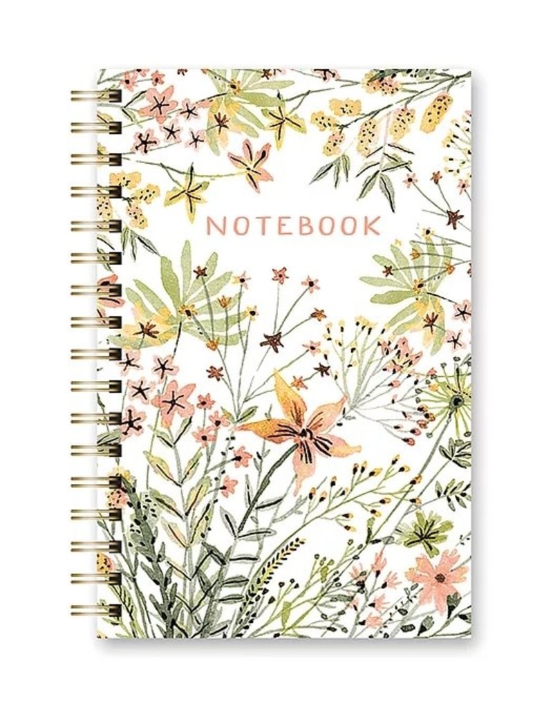 Studio Oh! Spiral Notebook Wildflowers