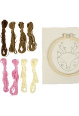 Fabric Editions Punch Needle Kit Deer