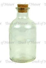 Touch of Nature Glass Bottle with Cork Stopper 5 Inch
