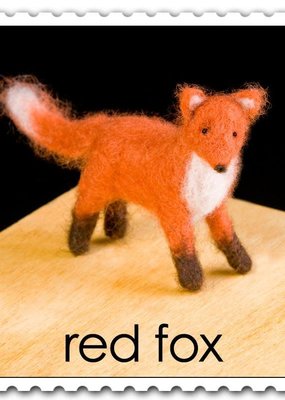 Woolpets Needle Felting Kit Red Fox