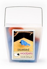 Woolpets Needle Felting Kit Bluebird