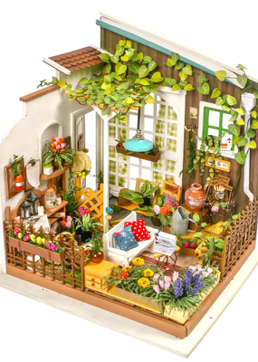 Hands Craft Miniature Dollhouse Kit Miller's Garden