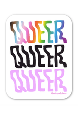 Ash + Chess Sticker Queer Queer Queer