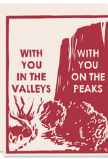 Heartell Press Card Peaks and Valleys Sympathy