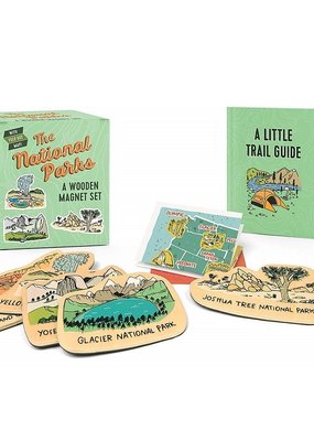 Hachette Book Group The National Parks: A Wooden Magnet Set
