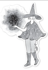 Bee's Knees Sticker Starry Witch
