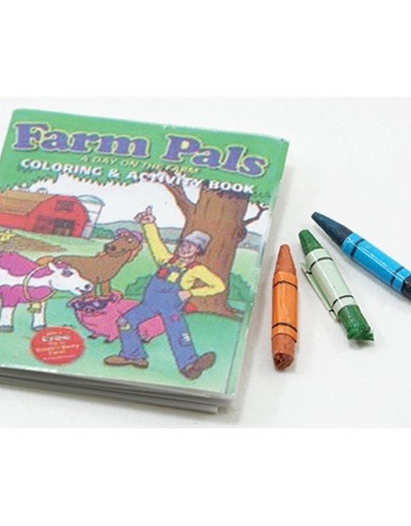 Download Miniature Coloring Book Crayons Collage