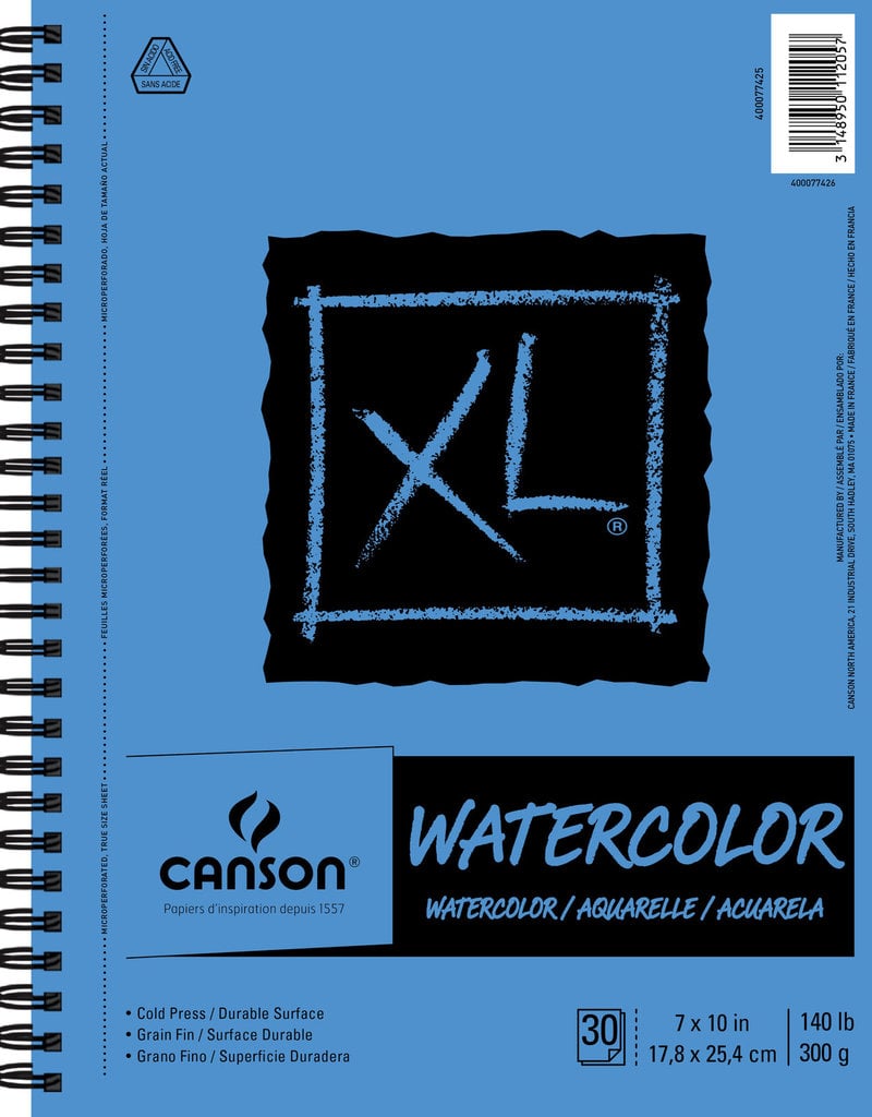 Canson XL Watercolor Pad 7 x 10