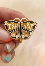 Wildflower + Co. Enamel Pin Free Spirit Butterfly