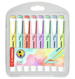 Stabilo Stabilo Swing Cool Highlighter Pastel 8 Color Set
