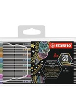 Stabilo Stabilo Pen 68 Metallic 8 Color Set