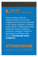 Legion Paper Mini Paper Pad Stonehenge Aqua Coldpress