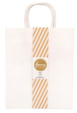 American Crafts White Gift Bag Set 10 x 12