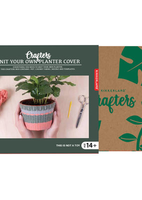 Kikkerland Crafters Planter Cover Kit