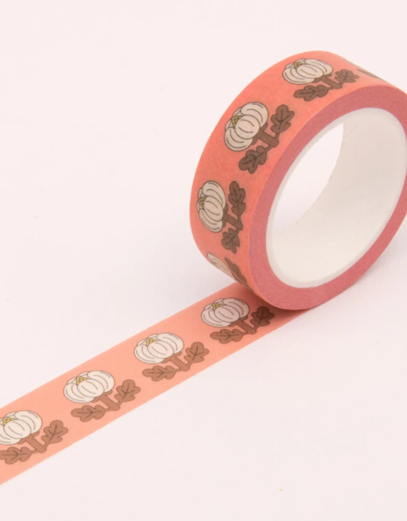 Clap Clap Washi Peony Coral Pink