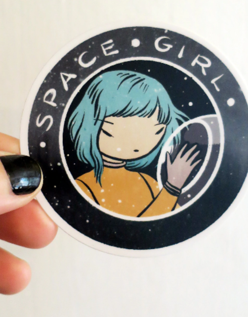Stasia Burrington Sticker Space Girl