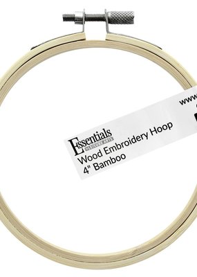 Leisure Arts Bamboo Embroidery Hoop 4"